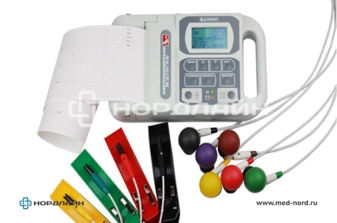 Электрокардиограф ЭК12Т-01-Р-Д с экраном 63мм