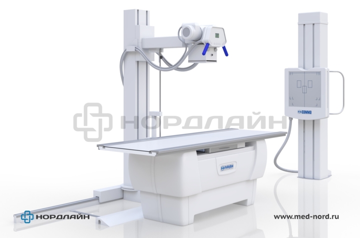 Установка рентгенодиагностическая цифровая "Гамма"