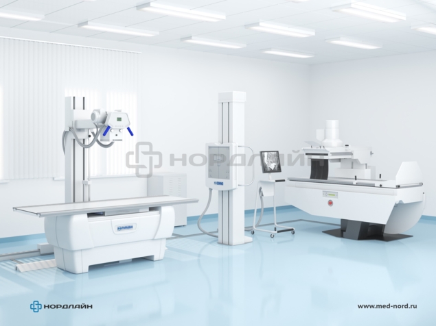Установка рентгенодиагностическая цифровая "Гамма"