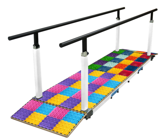 Тренажер в виде параллельных брусьев для тренировки ходьбы «CARMINA»