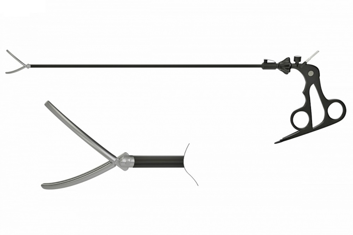 Зажим эндоскопический удерживающий (5 мм, "Де Бейки")