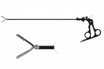 Зажим эндоскопический атравматичный (5 мм, эластичный)