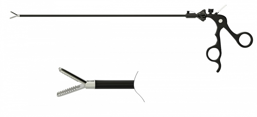 Зажим эндоскопический захватывающий (5 мм ложкообразный)