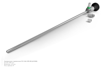 Трубка оптическая прямая (для лапаро- и торакоскопии, d6,5 мм, 0 град.)