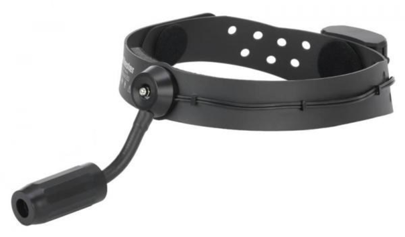 Лампа налобная Ri-focus LED, светодиодное освещение 6 В, с 4 аккумуляторными батареями типа ААА и зарядным устройством 230 В в комплекте.