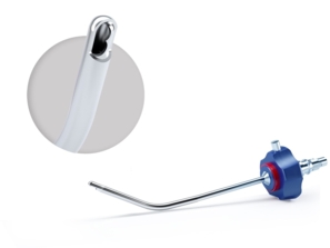 Вставка эндоскопическая инструментальная (риноскопическая отсекающая d3,0 мм, изгиб – 35 гр., фронтальная)